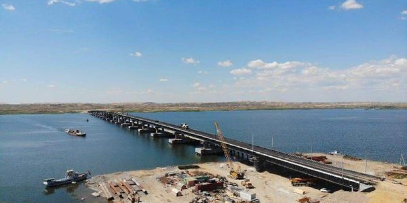 Қазақстандағы ең ұзын көпір пайдалануға беріледі
