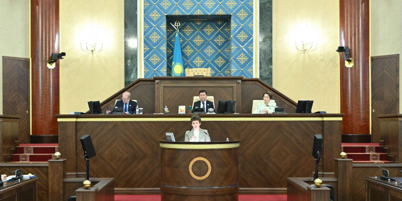 Осы аптада, Мәжілісте...