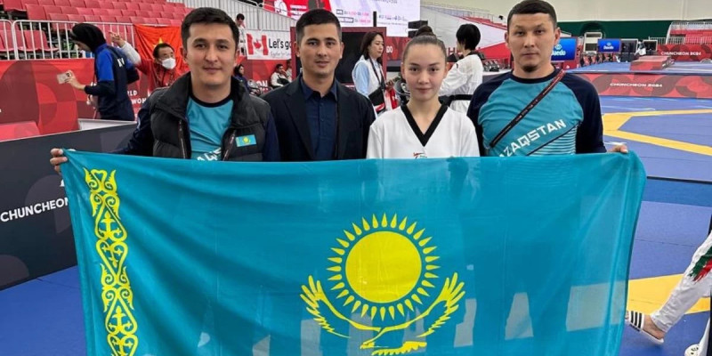 Нұрай Қазнабек таеквондодан әлем чемпионатының жүлдегері атанды