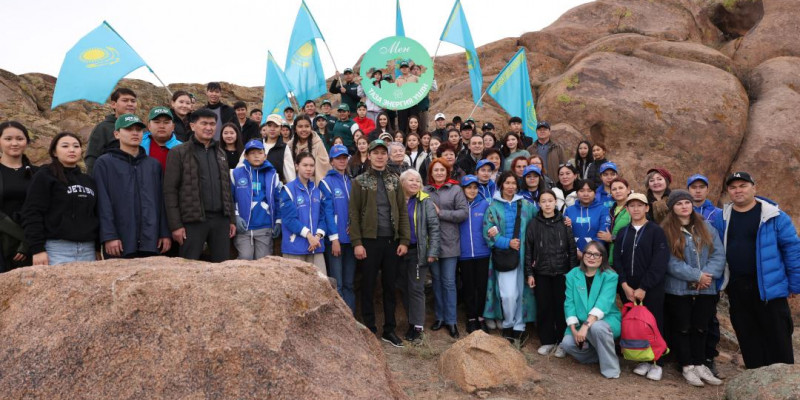 Қызылтас шатқалында «Таза Қазақстан» аясында экоакция өтті