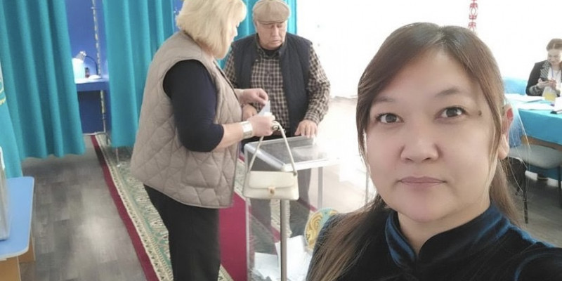 Қонаев қаласының тұрғындары белсенді түрде дауыс беріп жатыр – бақылаушы