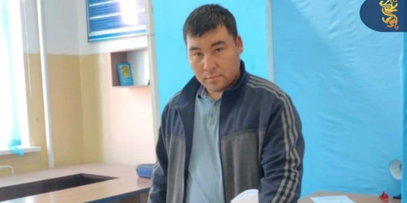 Жетісай ауданында батыр Амангелді Имановтың шөбересі референдумда дауыс берді