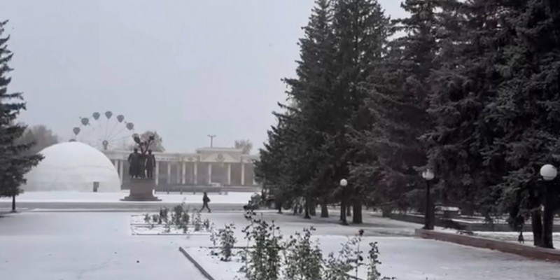 Солтүстік Қазақстан облысында қар жауды