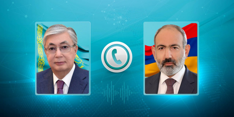 Қасым-Жомарт Тоқаев Никол Пашинянмен телефон арқылы сөйлесті