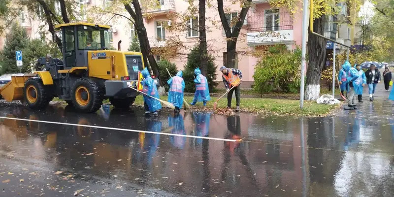 Алматының коммуналдық қызметі күшейтілген жұмыс режиміне көшті
