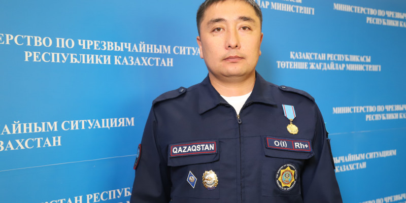 «Құтқарушы – мамандық емес, борыш!» – Жедел-құтқару жасағының қызметкері