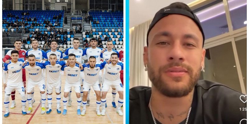 Неймар «Семей» футзал клубына сәттілік тіледі