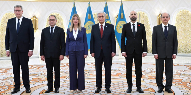 Тоқаев бірқатар мемлекеттің елшісінен сенім грамоталарын алды