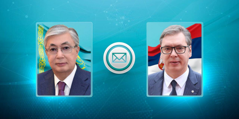 Мемлекет басшысы Сербия президентіне көңіл айту жеделхатын жолдады