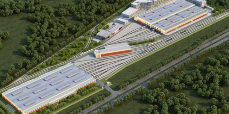 Елордада LRT депосының құрылысы басталды