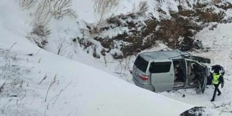 Қарағанды облысында жантүршігерлік жол апатынан 7 адам қаза тапты