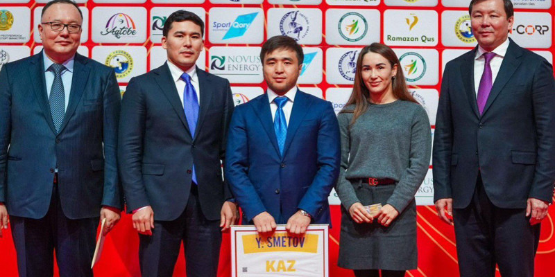 Әбиба Әбужақынова Қазақстанның Еңбек сіңірген спорт шебері атағын алды
