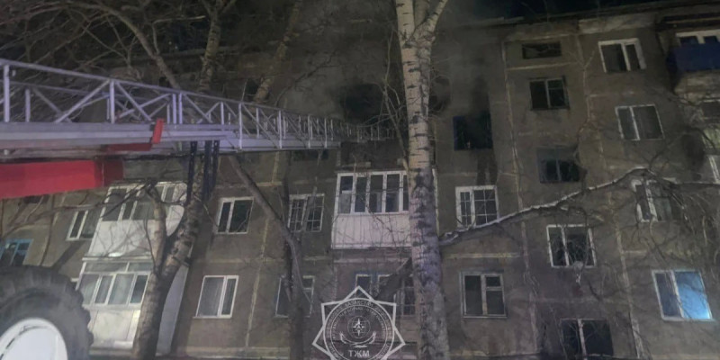 Қарағандыда тұрғын үйде өрт шығып, бір адам қаза тапты