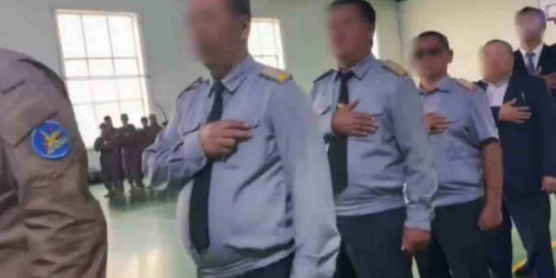 Атырауда әнұранды сыйламаған әскери қызметкер жазаланды