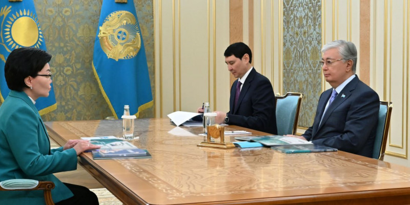 Президент Еңбек және халықты әлеуметтік қорғау министрін қабылдады