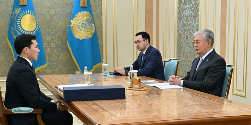 Президент Ербол Мырзабосыновты қабылдады