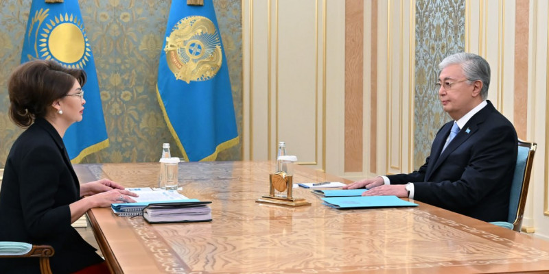 Президент Мәдениет және ақпарат министрі Аида Балаеваны қабылдады