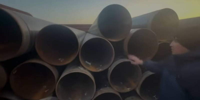 Алматы–Өскемен тас жолының бойына салынып жатқан газ құбырлары жоғалып кеткен