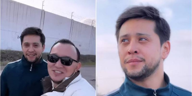 Белгілі актер Асқар Жұмабек абақтыдан босап шықты (ВИДЕО)