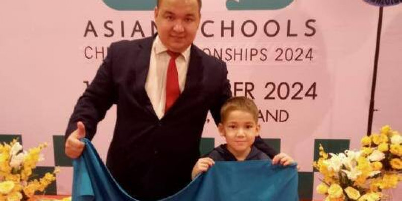 8 жастағы астаналық оқушы шахматтан Азия чемпионы атанды