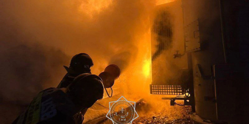 Аягөзде трансформатор өртенді