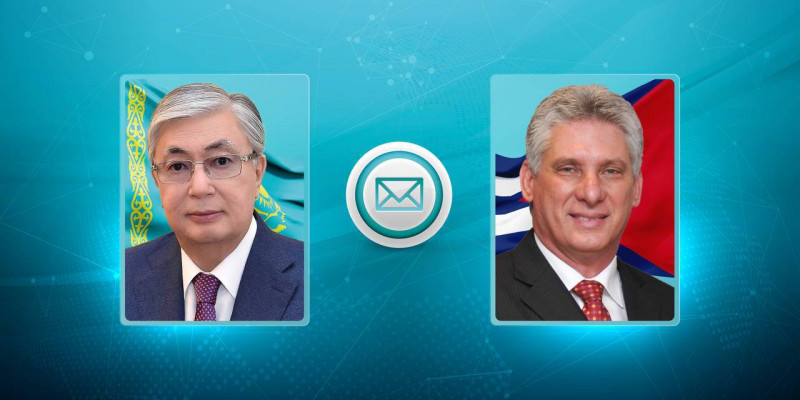 Мемлекет басшысы Куба Президентіне құттықтау жеделхатын жолдады