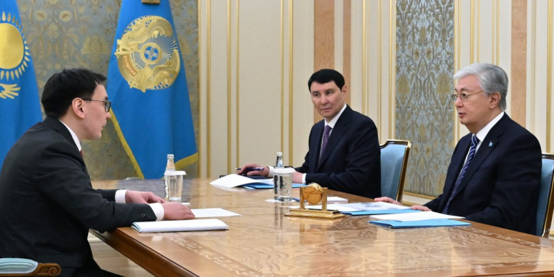 Марат Омаров Мемлекет басшысына есеп берді