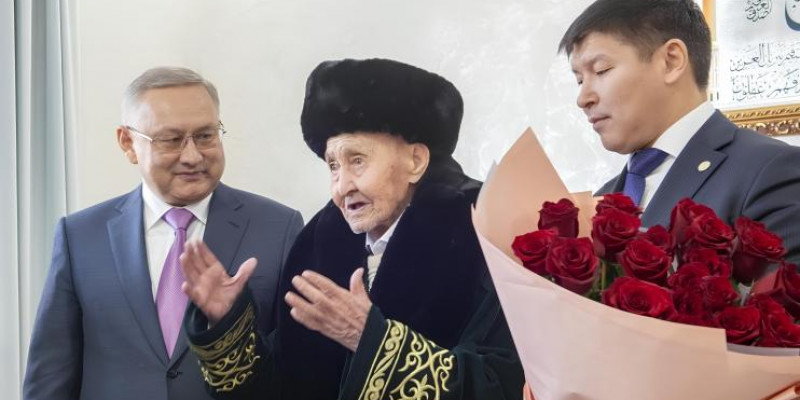 Талдықорғандық соғыс ардагері 101 жасқа толды