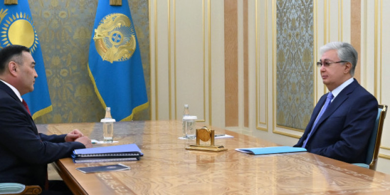 Президент Ұлттық қауіпсіздік комитетінің төрағасы Ермек Сағымбаевты қабылдады