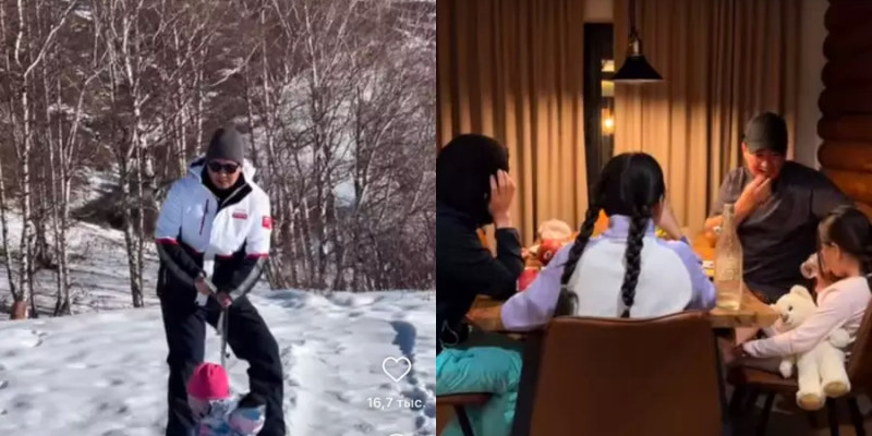 «Мен тек баласы бар келіншек аламын»: Жахан Отарғалиев жаңа отбасын көрсетті