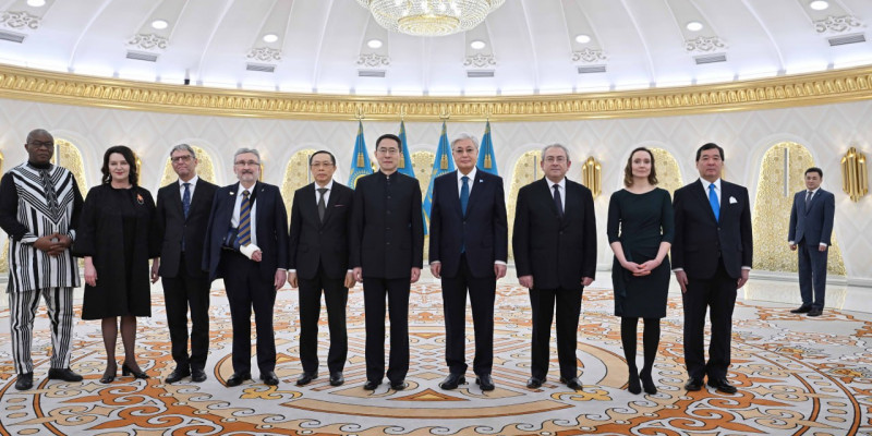 Тоқаев бірқатар мемлекеттің елшісінен сенім грамоталарын алды