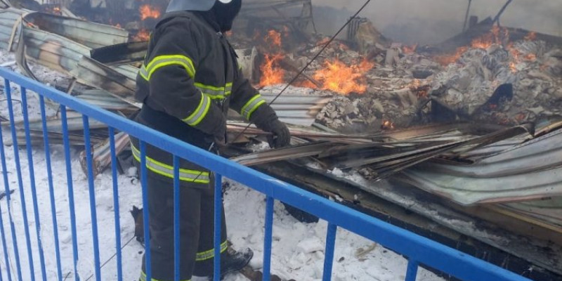 Павлодар облысында ауыл мектебі өртеніп кетті