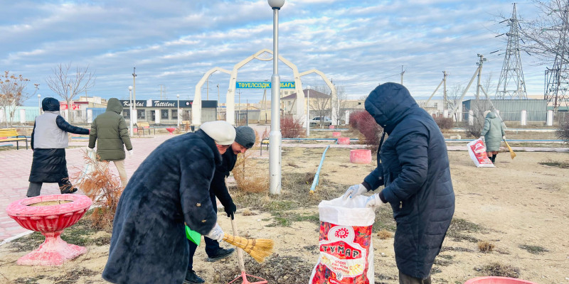 «Таза бейсенбі» акциясы республика бойынша жалғасып жатыр