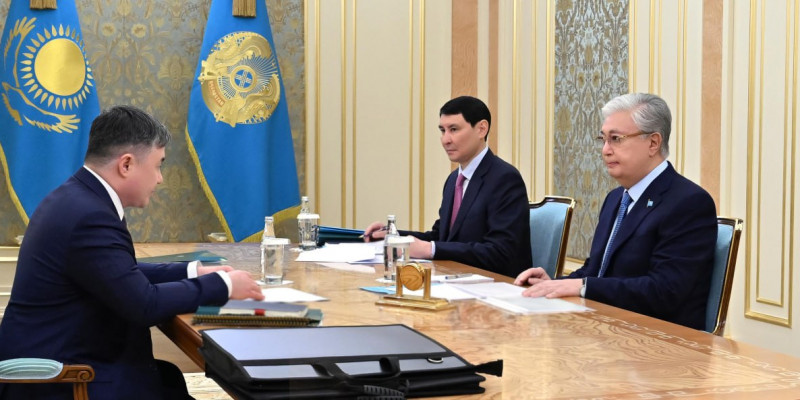 Президент Ұлттық банк төрағасын қабылдады