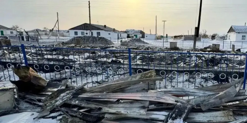 Павлодарда жанып кеткен мектептің орнына жаңа ғимарат салынады