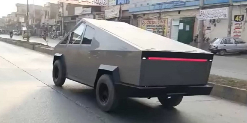 Пәкістанда Tesla Cybertruck-тың көшірмесі жасалды