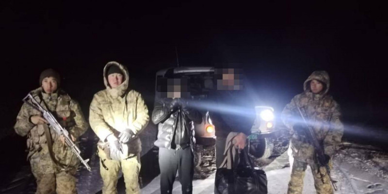 Қостанай облысында шекараны кесіп өтпек болған шетелдіктер ұсталды