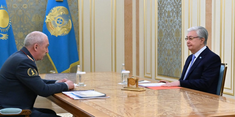 Президент Қорғаныс министрі Руслан Жақсылықовты қабылдады