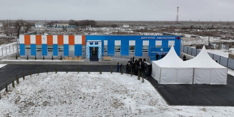 «Қаракеткен» ауылында дәрігерлік амбулатория пайдалануға берілді – «AMANAT»