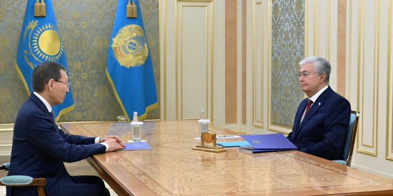 Президент Орталық сайлау комиссиясының төрағасын қабылдады