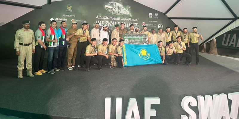 Қазақстандық арнайы жасақ әлемнің үздік үштігіне кірді