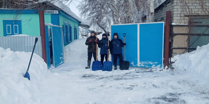 Абай облысында оқушылар 85 жастағы әженің өмірін сақтап қалды