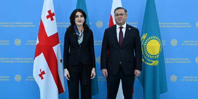 Қазақстан мен Грузия ынтымақтастықтың өзекті мәселелерін талқылады