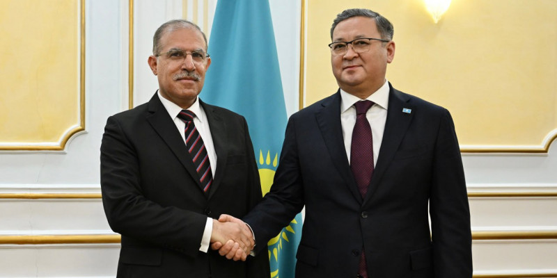 Қазақстан Сыртқы істер министрі Иордания Елшісін қабылдады