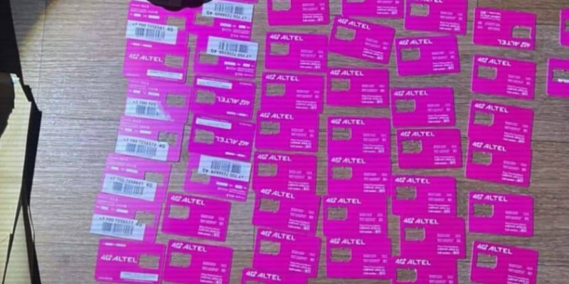 Шығыс Қазақстан облысында алаяқтан 500 sim-карта тәркіленді