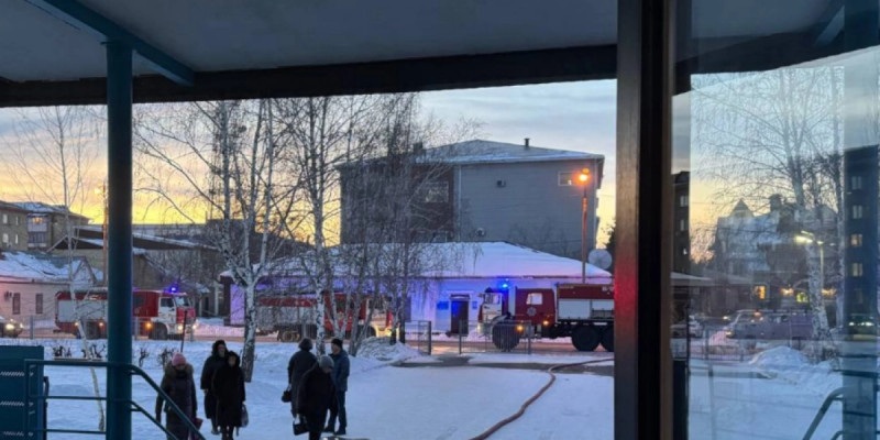 Петропавлдағы мектепте өрт болды