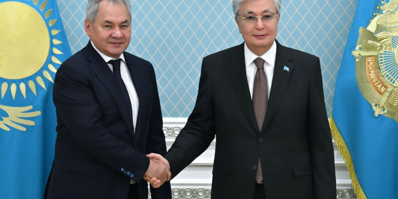 Президент Ресейдің Қауіпсіздік Кеңесінің хатшысы Сергей Шойгуды қабылдады