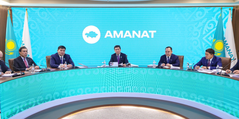 Адамдардың тұрмысын жақсарту – «AMANAT» партиясының негізгі міндеті