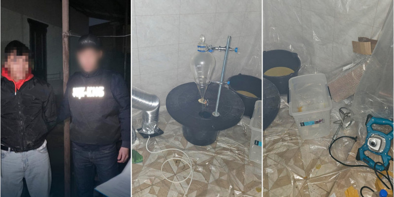 Шымкентте есірткі дайындайтын жасырын зертхана жойылды