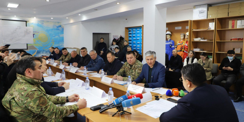 ТЖМ басшысы Ұлытау облысындағы оқиға орнына барды